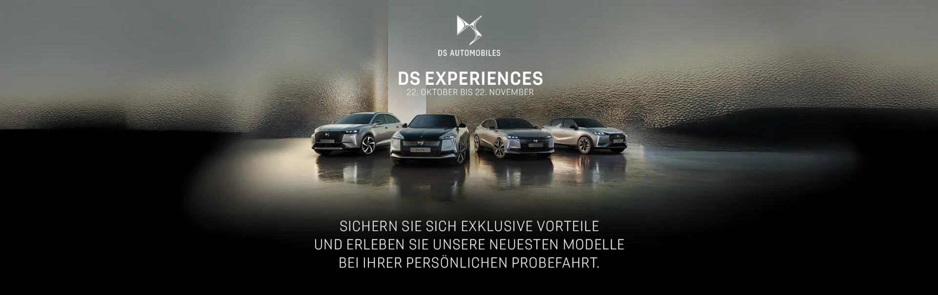 DS Automobiles bei Auto Munderloh .DS Experiences vom 22.10. - 22.11.